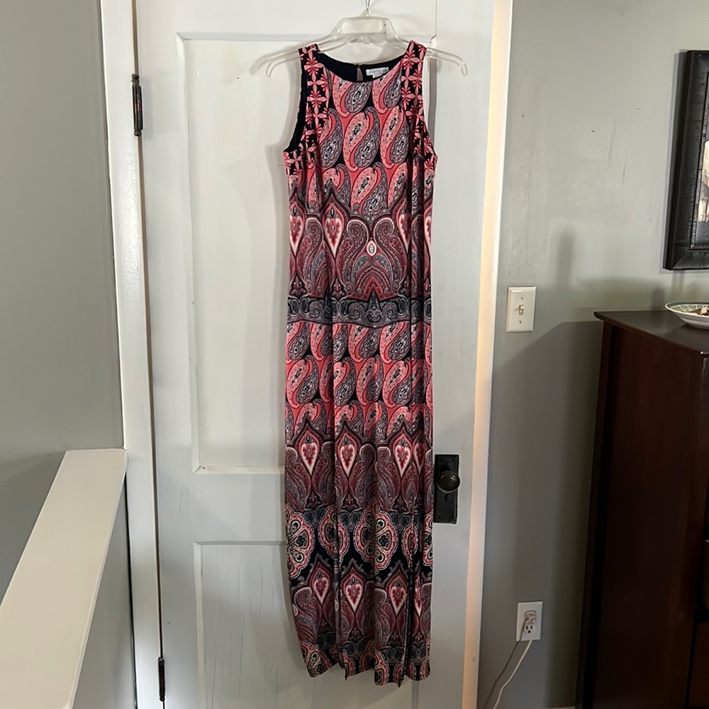 Patterned maxi dress